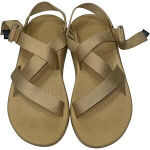 CHACO Z/1 Classic Strap Monochrome Sandals- Curry Tan   Size: 9 Men's